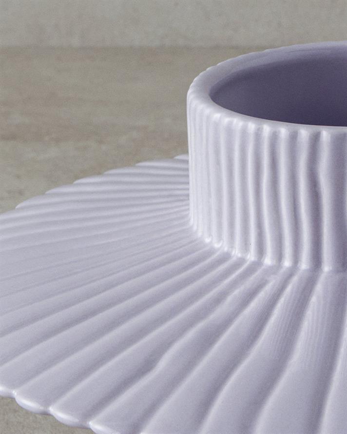 Hera Dolomite Vazo Lila