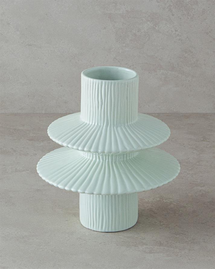 Hera Dolomite Vazo Mint