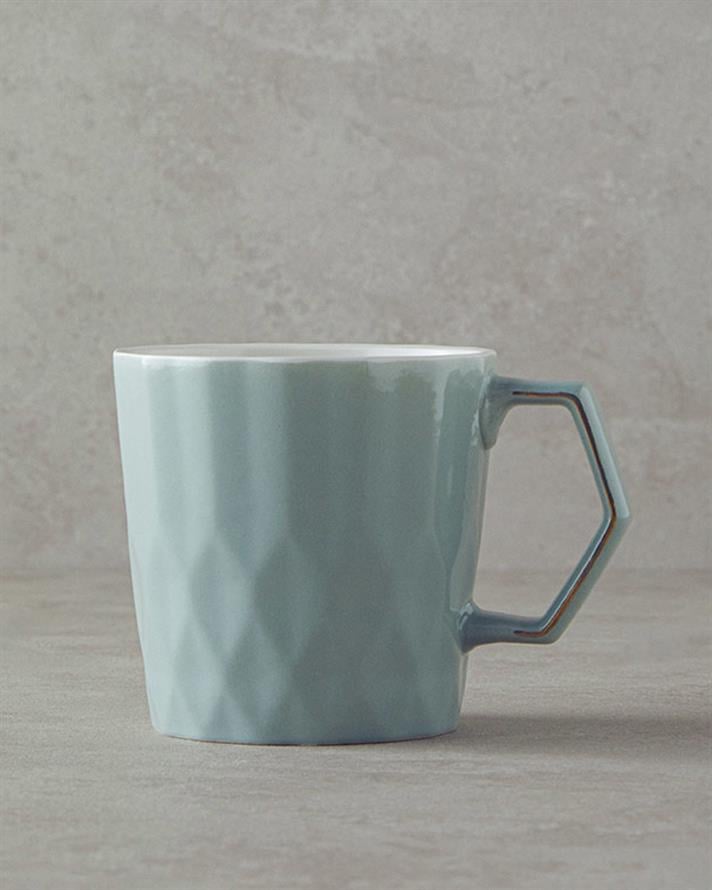 Hestia New Bone China Kupa 350 ml Yeşil