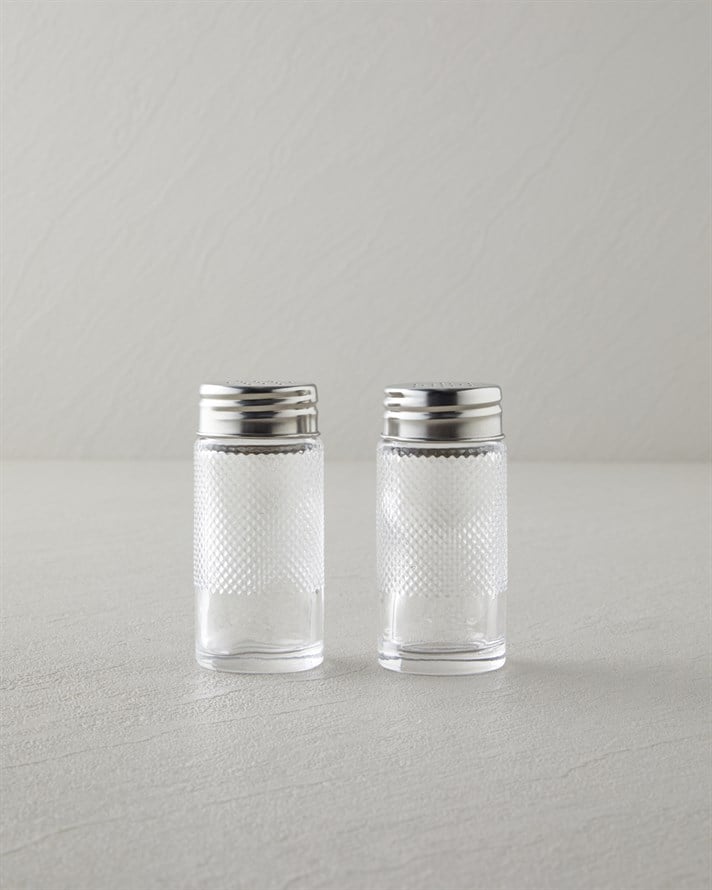 Hexa Cam 2li Tuzluk - Biberlik 4x9 cm Şeffaf