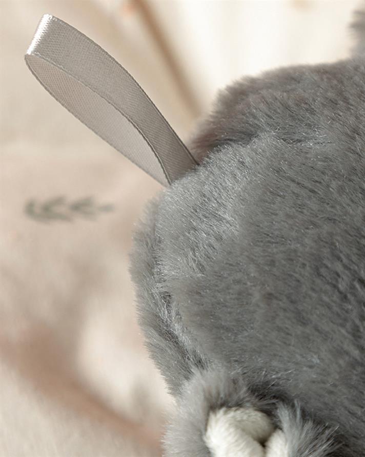 Hipopotam Pelüş Sıcak Su Torbası Gri