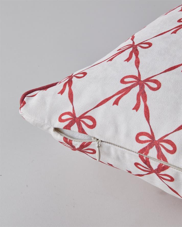 Hollya Kırlent Kılıfı 45x45 cm Kırmızı