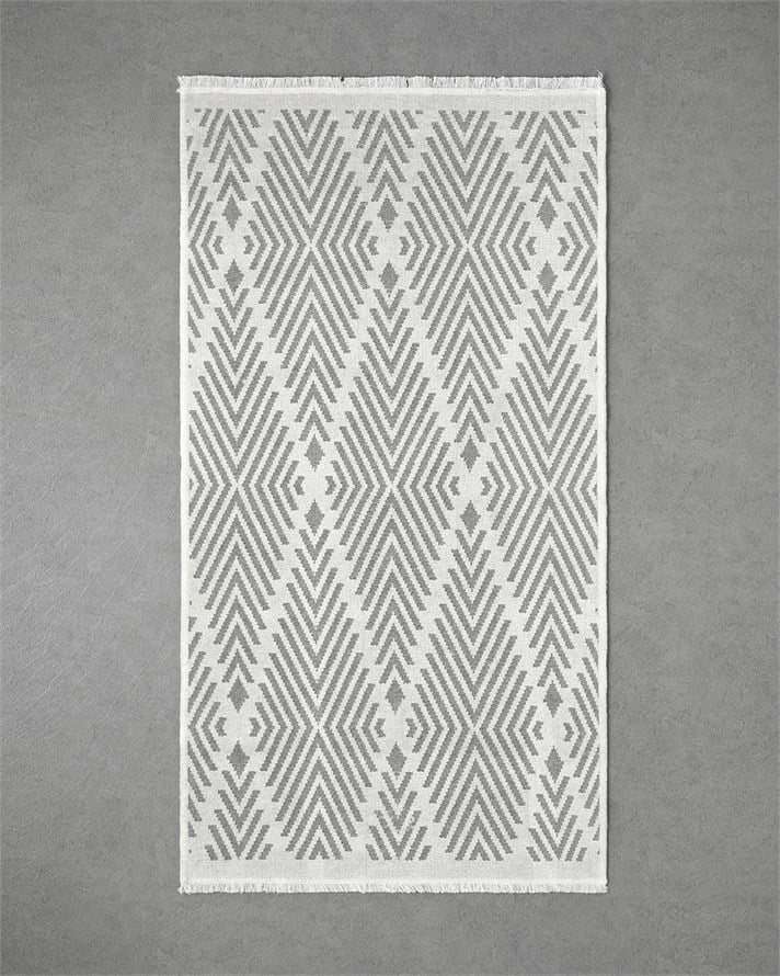 Hologram 1500 GSM Dokuma Kilim 80x150 cm Vizon