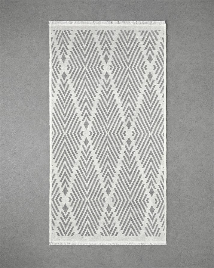 Hologram 1500 GSM Dokuma Kilim 80x150 cm Vizon