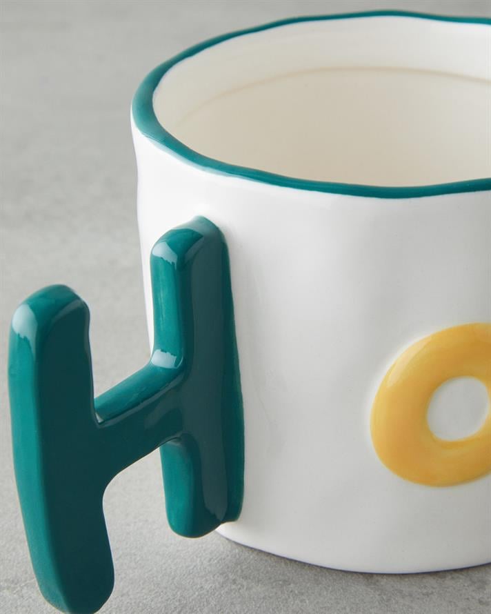 Hope More Stoneware Kupa 400 ml Renkli