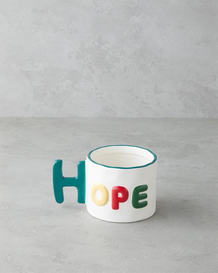 Hope More Stoneware Kupa 400 ml Renkli