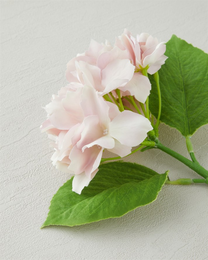 Hortensia Tek Dal Yapay Çiçek 35 cm Lila