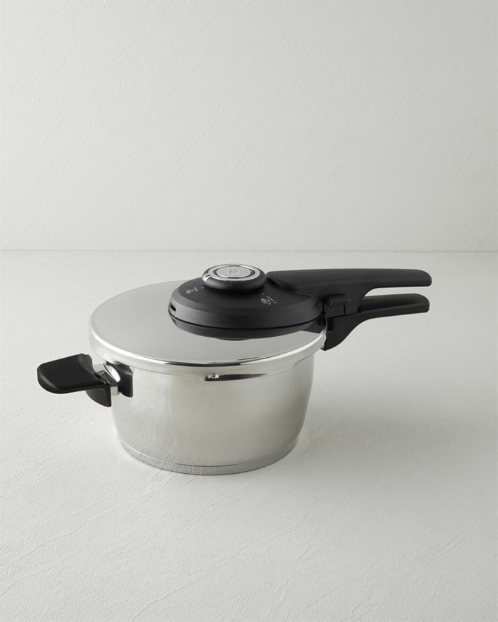 HyperChef Paslanmaz Çelik Düdüklü Tencere Siyah