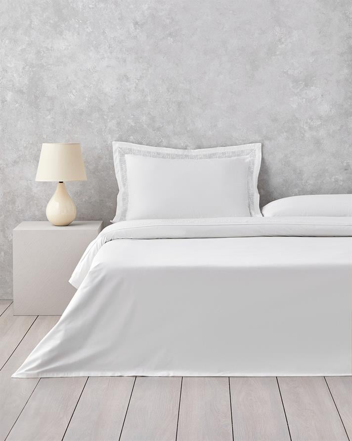 Imperial Lace Güpürlü Oxford Çift Kişilik Nevresim Takımı 200x220 cm Beyaz