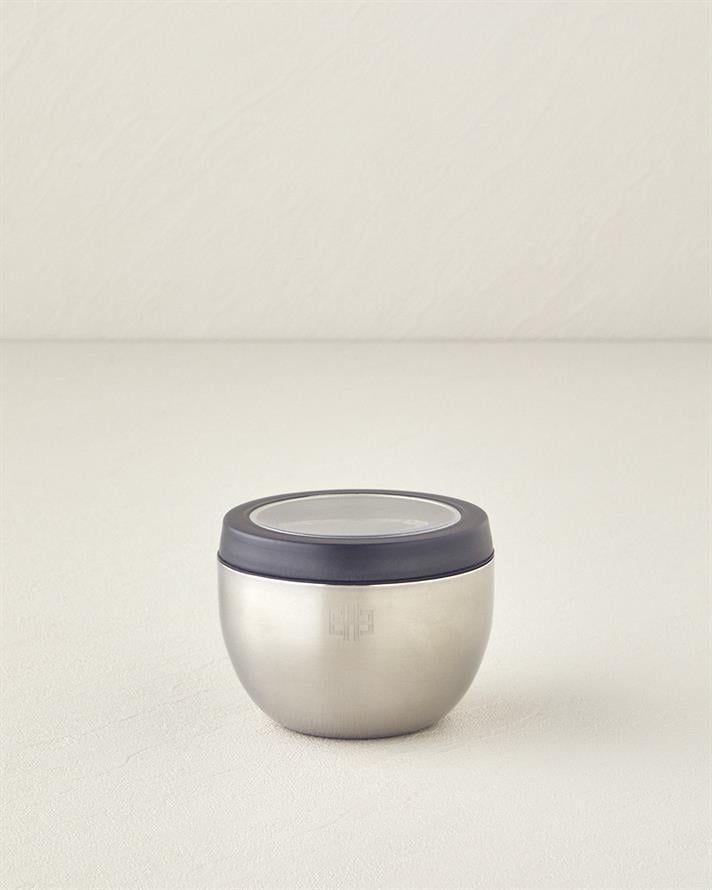 Inox Paslanmaz Çelik Baharatlık 9 cm Silver