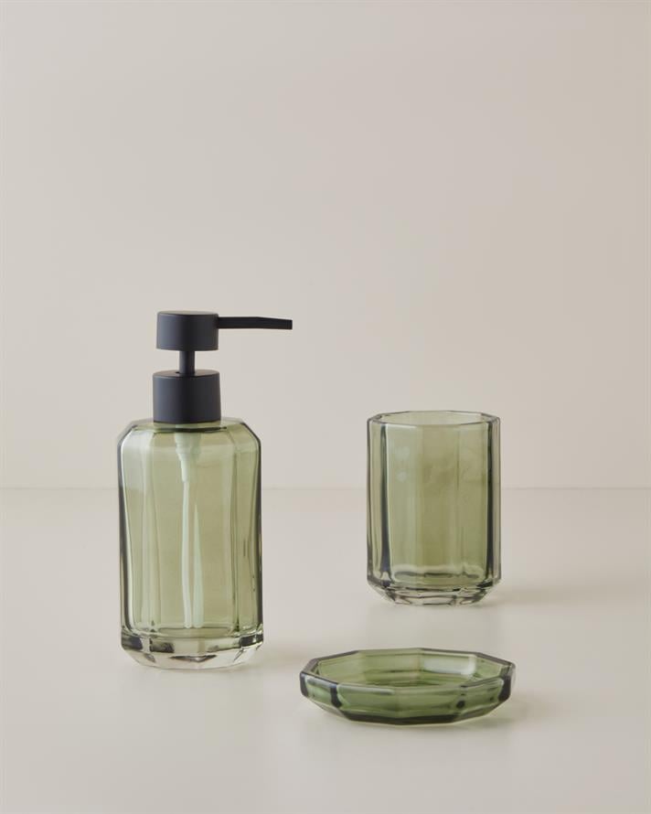 isla 3lü Set Banyo Seti 18 cm Yeşil