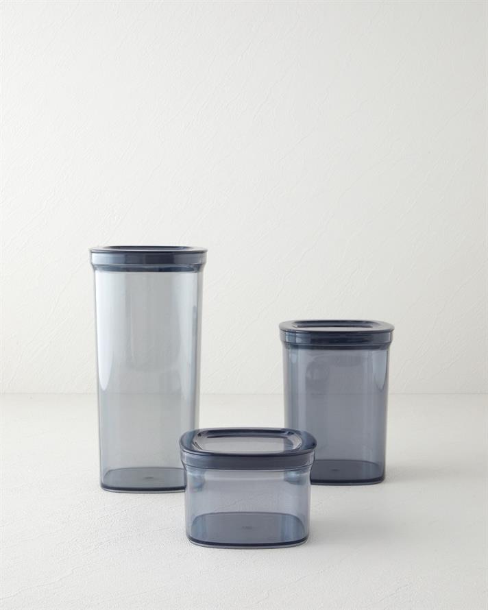 Jade 3lü Kavanoz 700 ml – 1,4 L – 2 L Füme