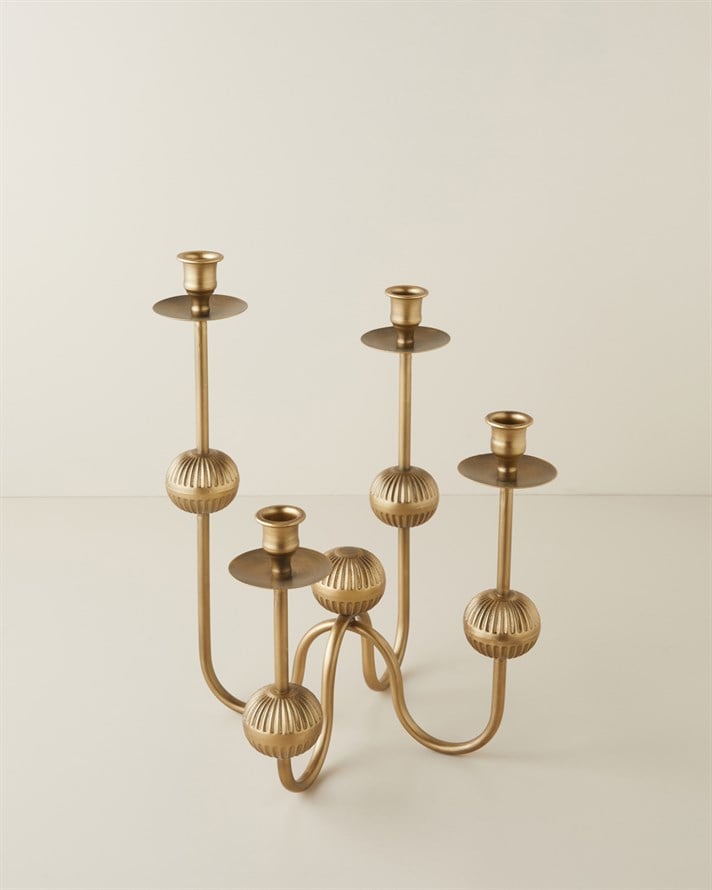 Jalen Metal Dekoratif Obje 39 cm Gold