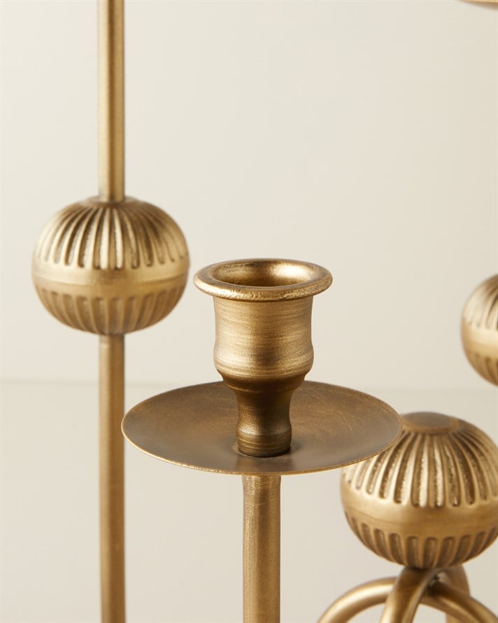 Jalen Metal Dekoratif Obje 39 cm Gold