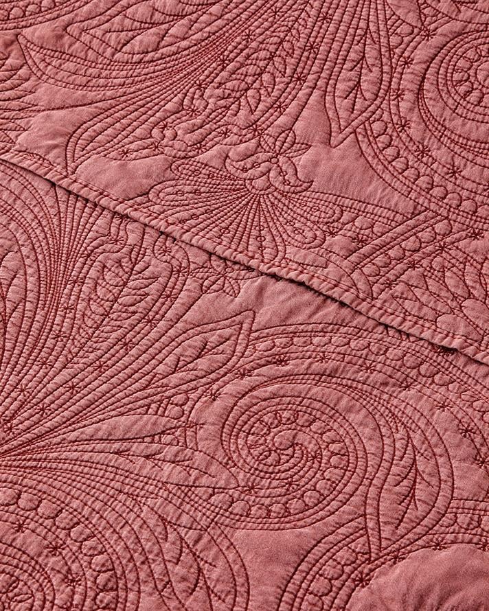 Jardin Belle Tek Kişilik Yatak Örtüsü Takımı 160x220 cm Bordo