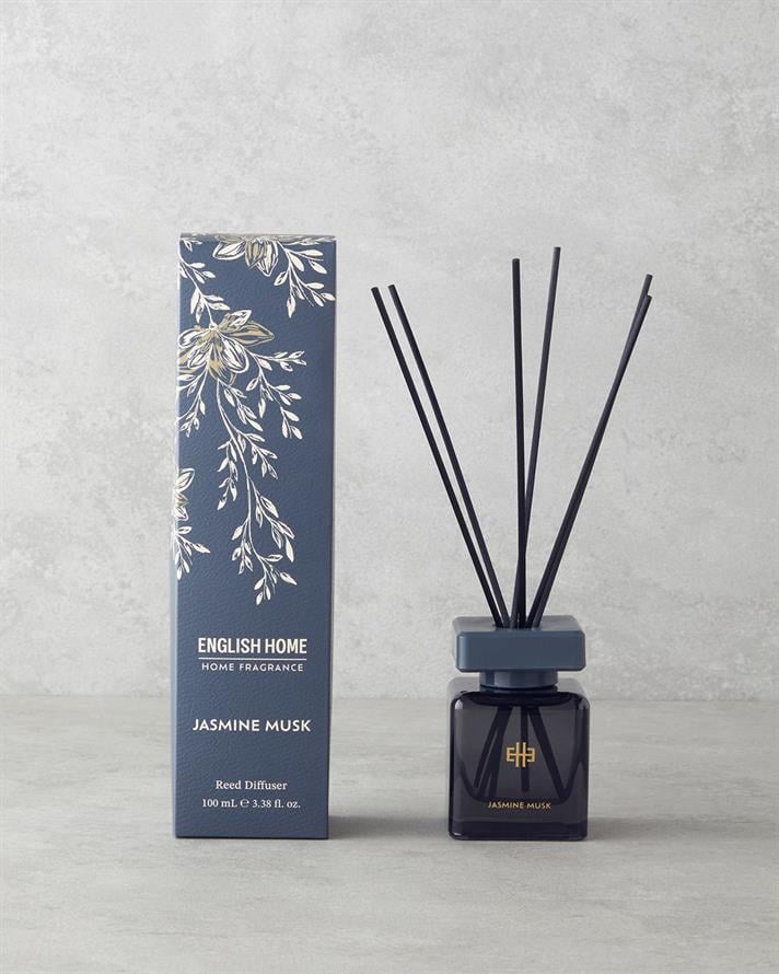 Jasmine Musk Çubuklu Oda Kokusu 100 ml Antrasit