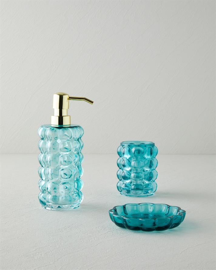 Jess 3lü Set Banyo Seti 20 cm Yeşil