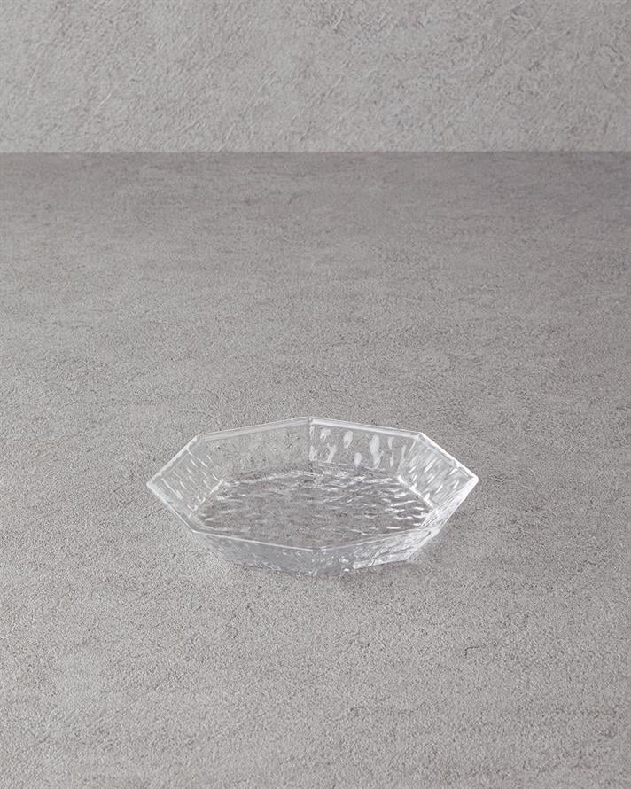 Jesse Cam Pasta Tabağı 16 cm Şeffaf