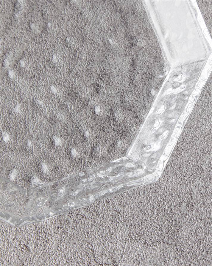 Jesse Cam Pasta Tabağı 16 cm Şeffaf