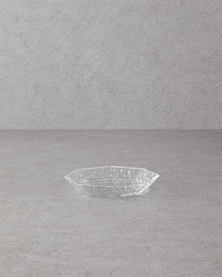 Jesse Cam Pasta Tabağı 16 cm Şeffaf