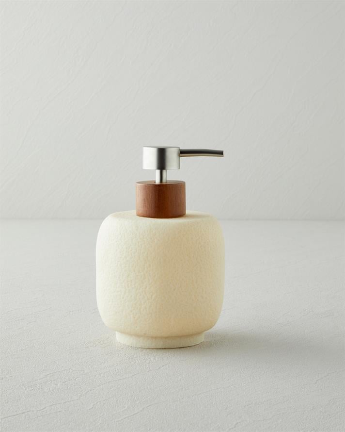 Jessica 3’lü Set Banyo Seti 16 cm Bej