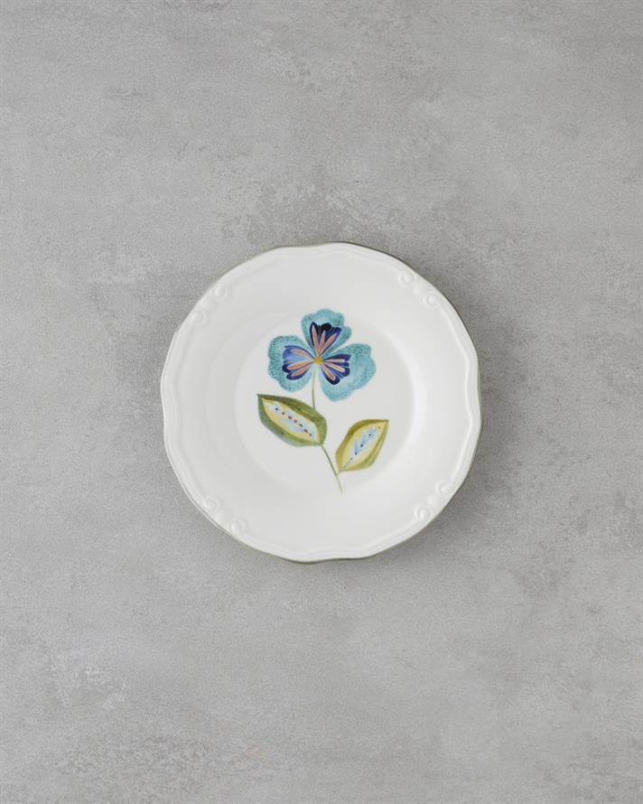 Jessica Porselen 20 Parça 6 Kişilik Kahvaltı Takımı Renkli