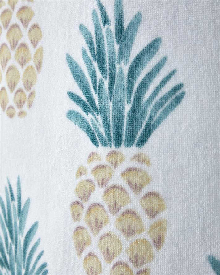 Jeylo Pamuklu Plaj Havlusu 90x150 cm Ekru-Sarı