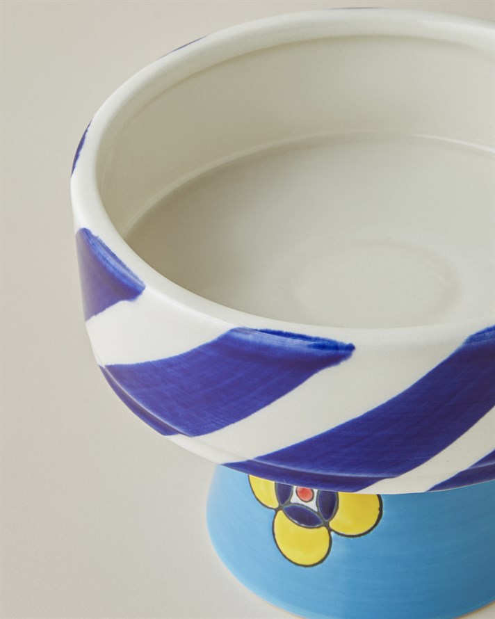 Jolie Stoneware Dekoratif 12,5x12,5x9,0 cm Multicolor