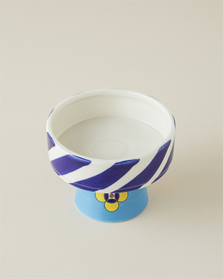 Jolie Stoneware Dekoratif 12,5x12,5x9,0 cm Multicolor