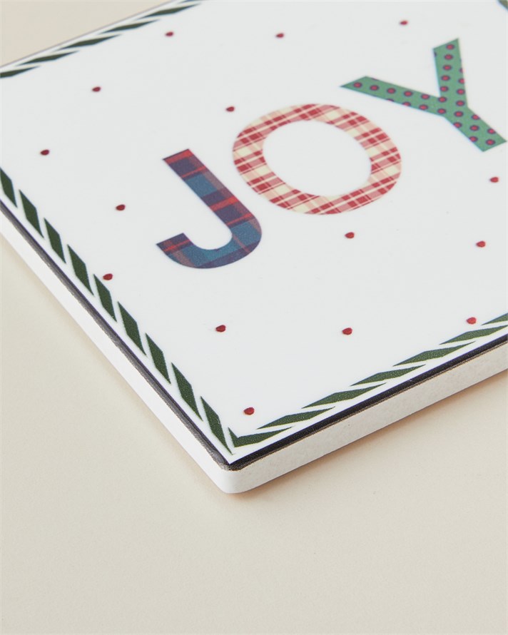 Jolly Seramik Bardak Altlığı 11 cm Yeşil