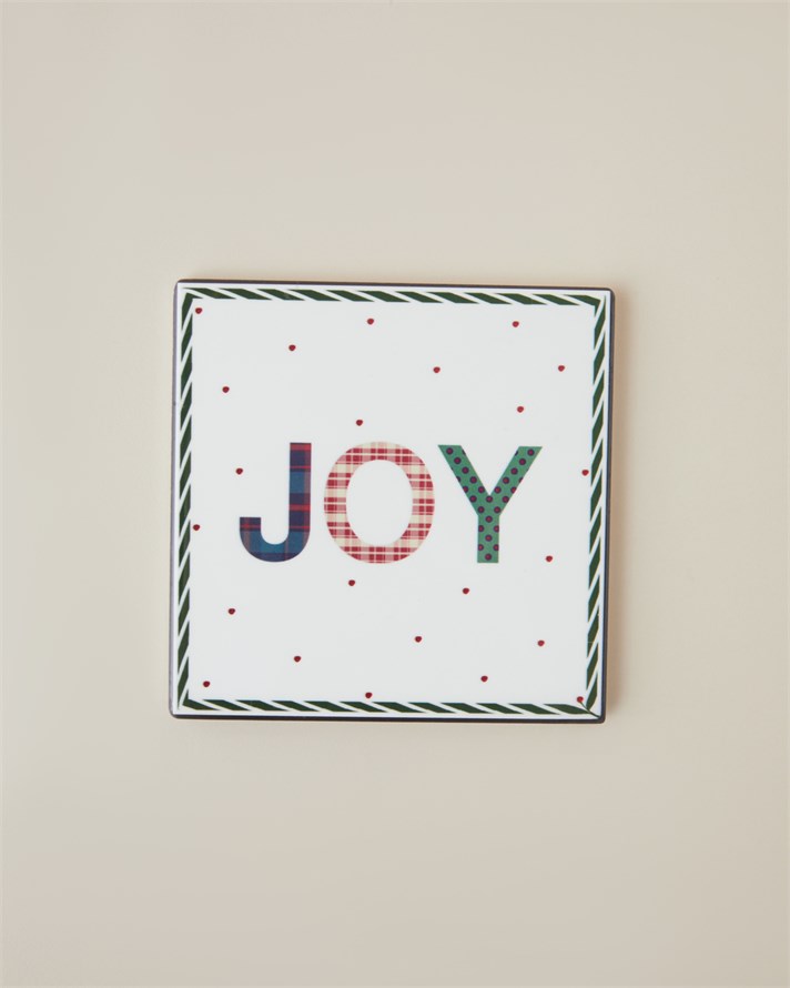 Jolly Seramik Bardak Altlığı 11 cm Yeşil