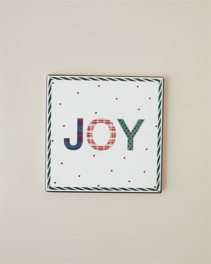 Jolly Seramik Bardak Altlığı 11 cm Yeşil