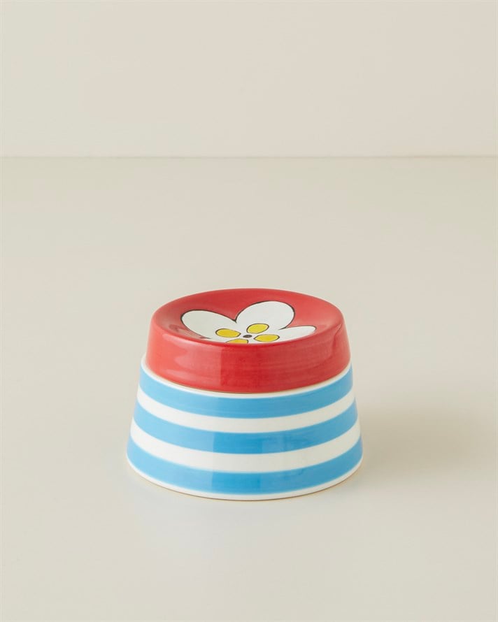 Jonah Stoneware Dekoratif 10x10x6 cm Multicolor