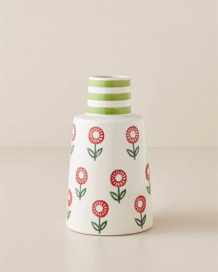 Jorda Stoneware Vazo 20 cm Multicolor