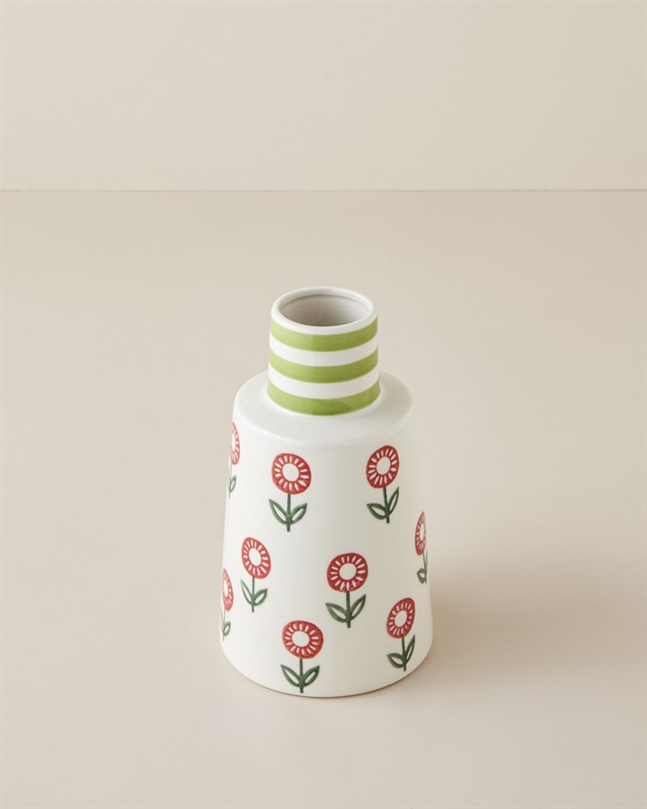 Jorda Stoneware Vazo 20 cm Multicolor