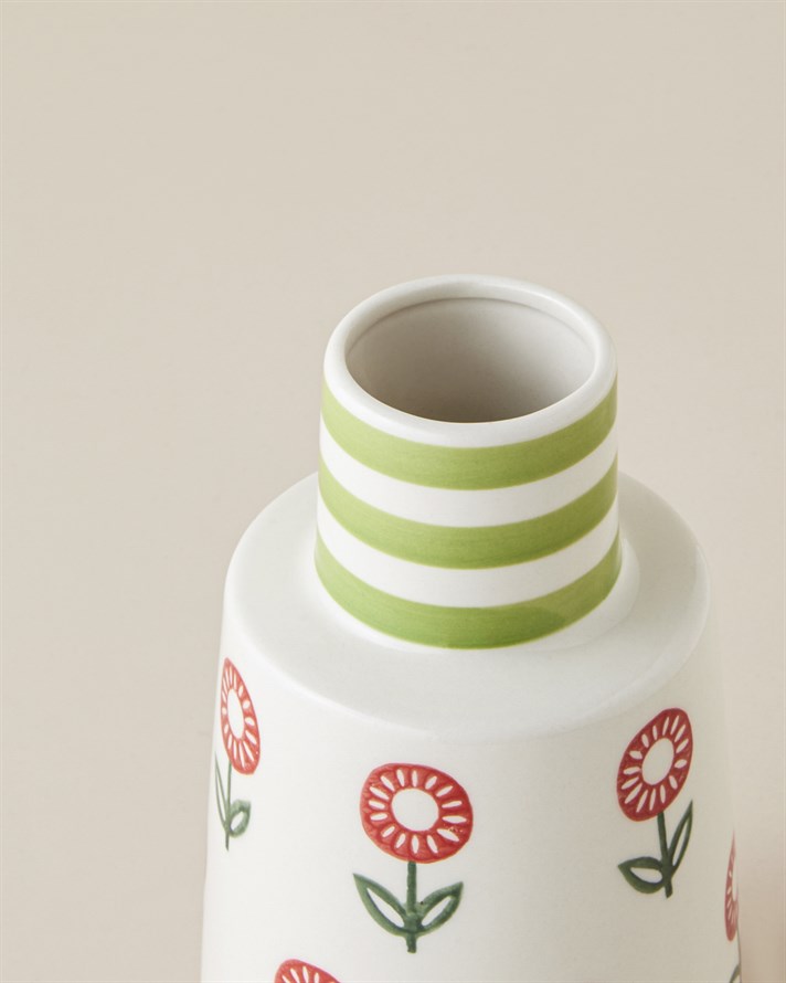 Jorda Stoneware Vazo 20 cm Multicolor