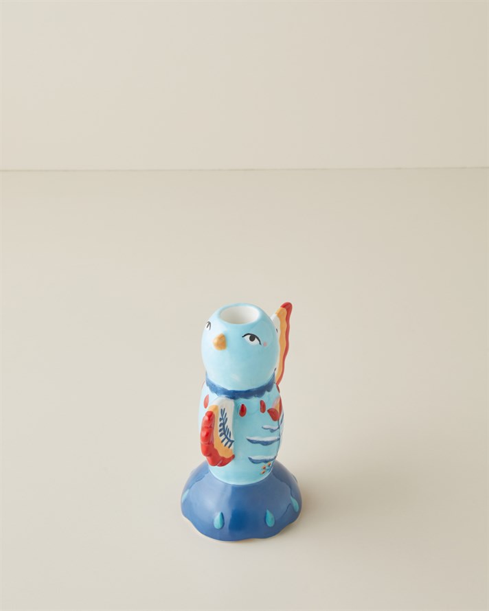 Journey Dolomite Dekoratif Obje 16 cm Mavi