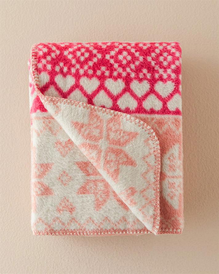 Joyful World Akrilik Tv Battaniyesi Pembe