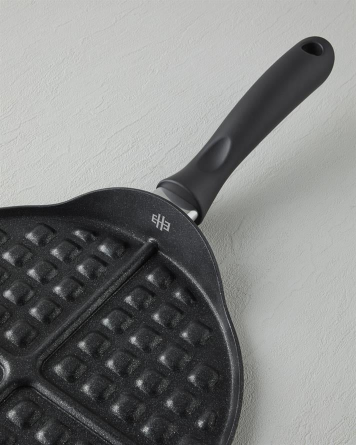 JoyPan Premium Waffle Tava 26 cm Siyah