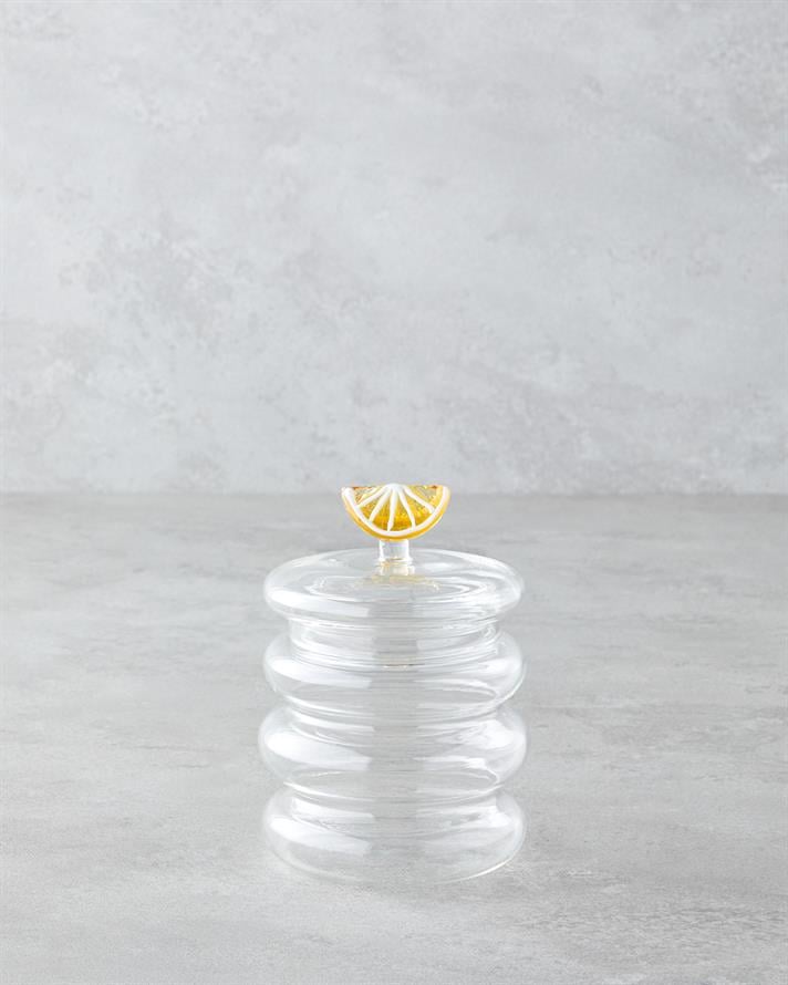 Julia Borosilikat Kavanoz 430 ml Şeffaf