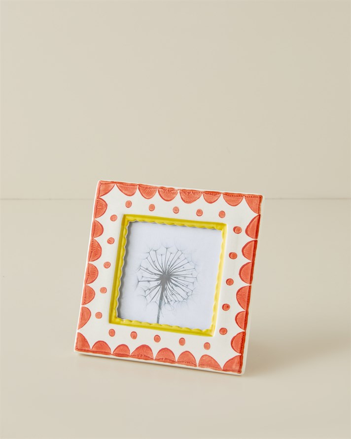 Karin Stoneware Çerçeve 10x10 cm Multicolor