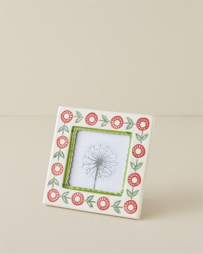 Karina Stoneware Çerçeve 10x10 cm Multicolor