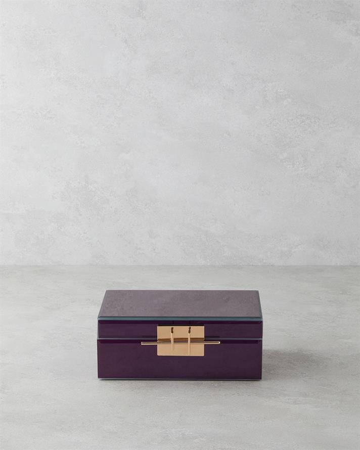 Karla Dekoratif Kutu 21x13x8,5 cm Kahve