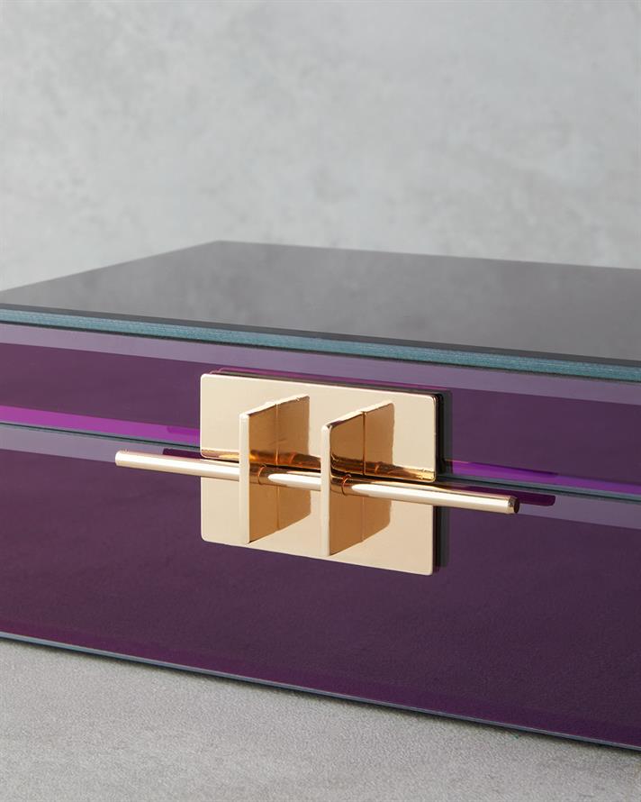 Karla Dekoratif Kutu 21x13x8,5 cm Kahve