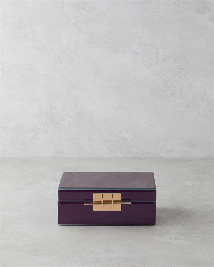 Karla Dekoratif Kutu 21x13x8,5 cm Kahve