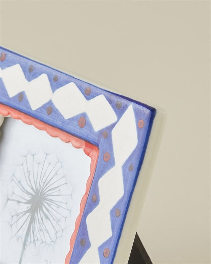 Karla Stoneware Çerçeve 8x8 cm Multicolor