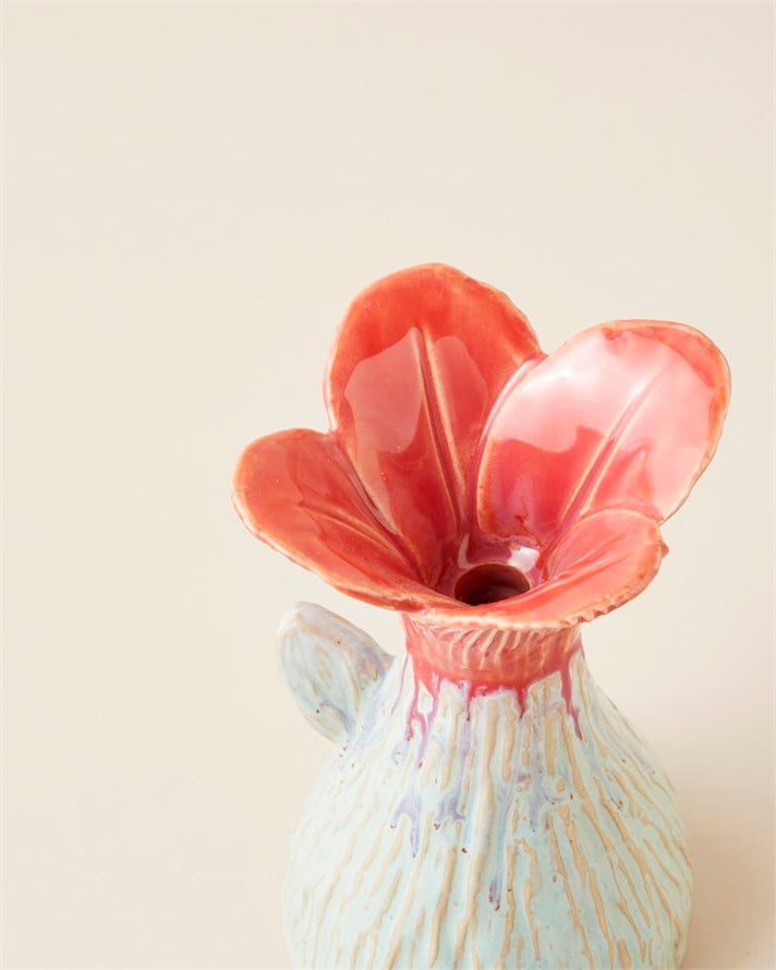 Katie Stoneware Vazo 14,5 cm Multicolor