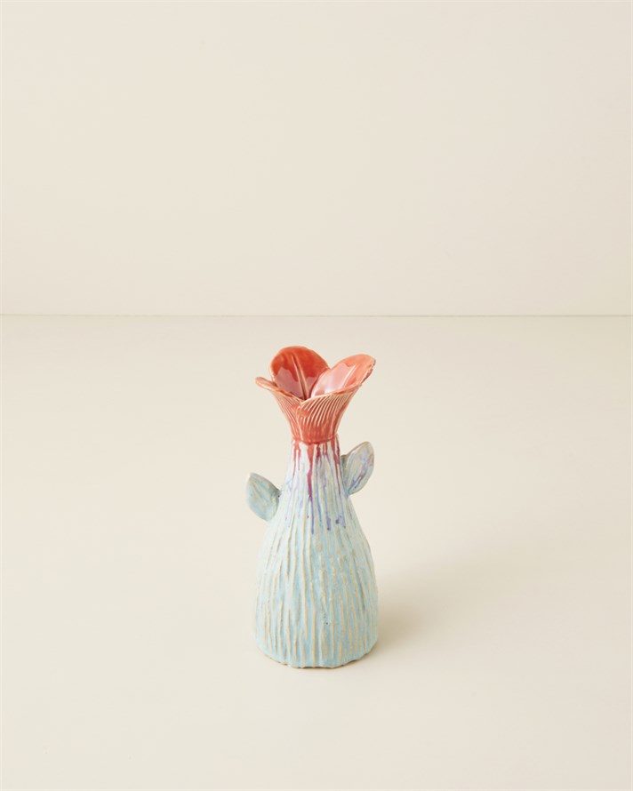 Katie Stoneware Vazo 22,5 cm Multicolor