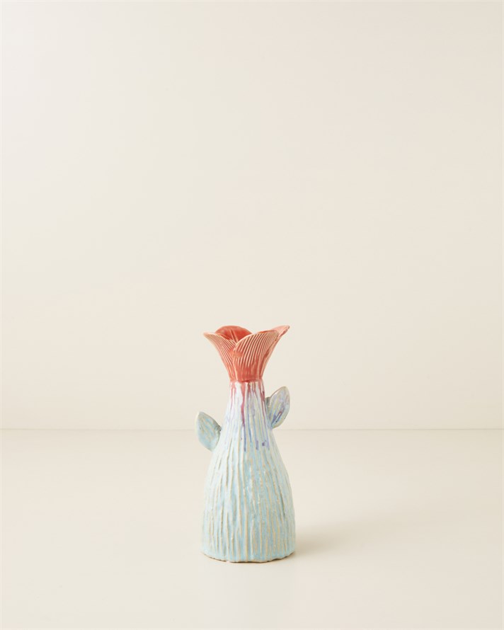 Katie Stoneware Vazo 22,5 cm Multicolor