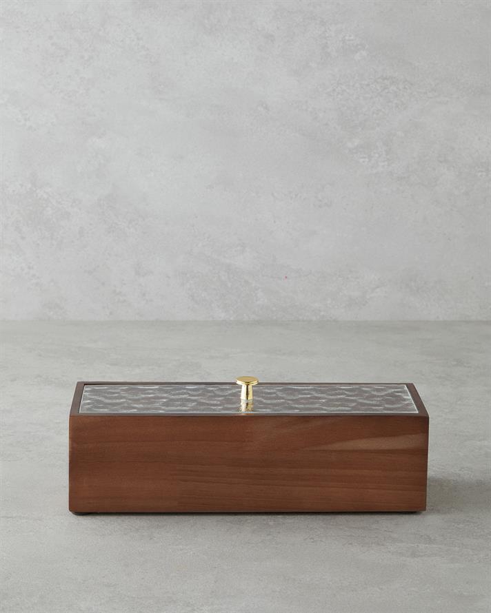 Kavita Takı Kutusu Koyu Kahverengi